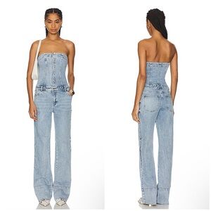 SEROYA Melody Jumpsuit in Coastline Size M